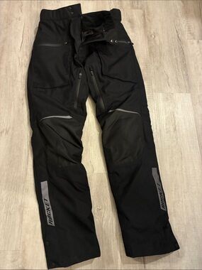 Joe Rocket Black Men's Motorcycle Pants with Reflective Accents